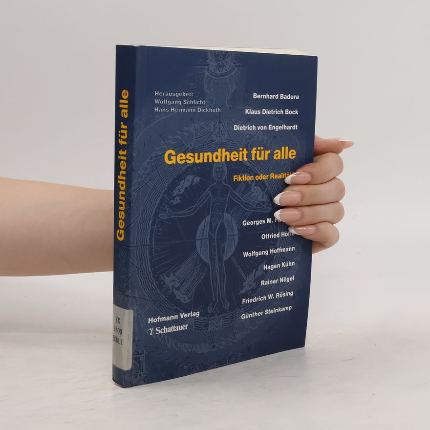 Wolfgang Schlicht Gesundheit für alle