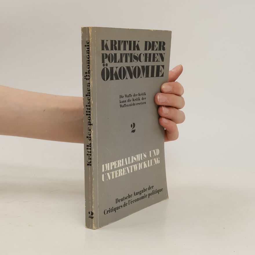 Various authors Kritik der politischen Ökonomie 2