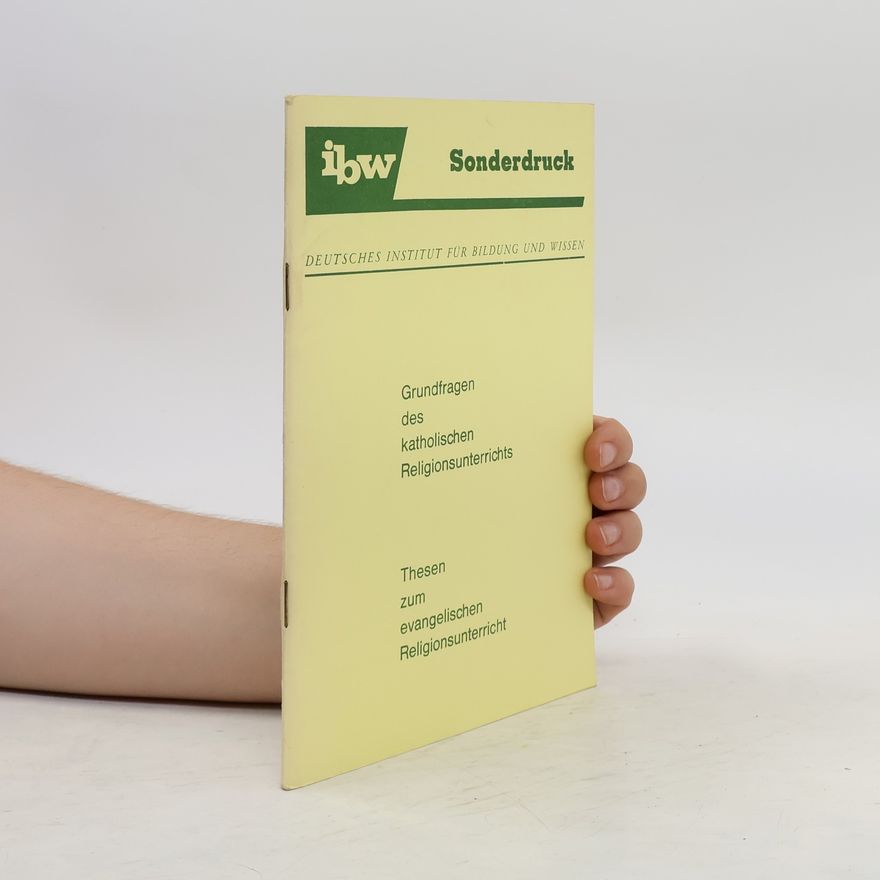 Various authors Grundfragen des katholischen Religionsunterrichts