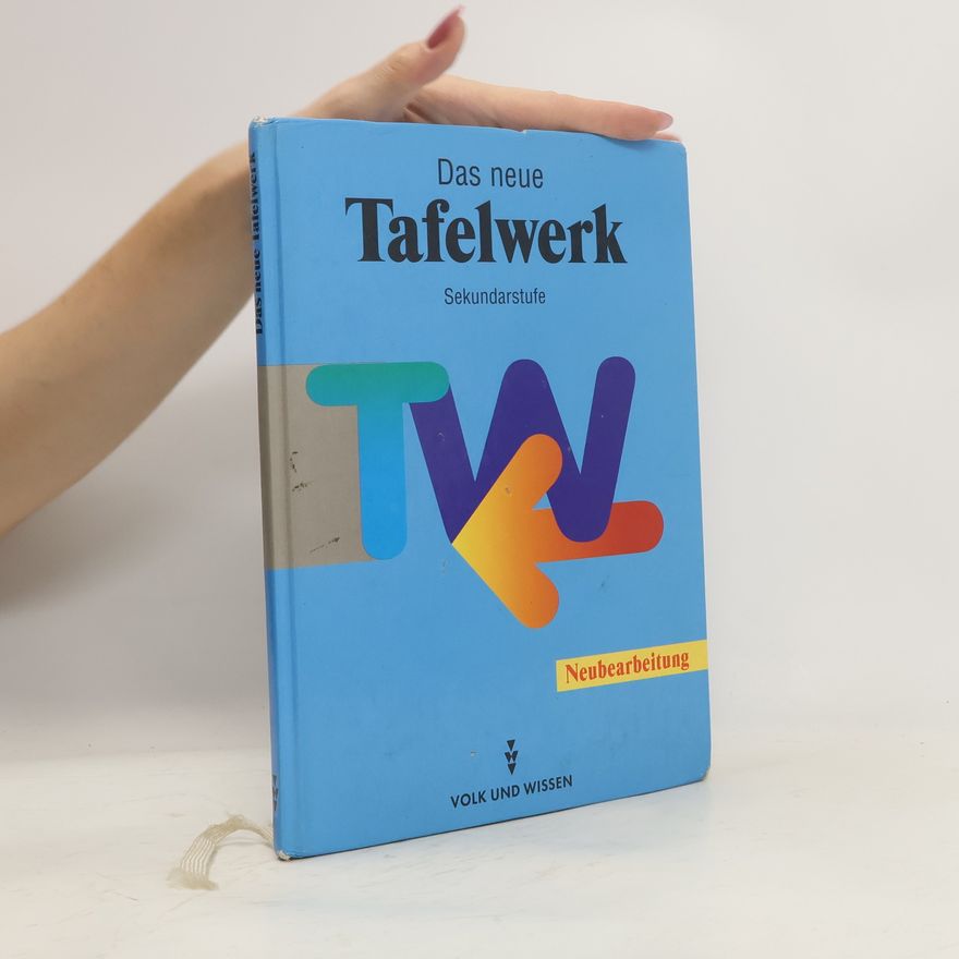 Karlheinz Martin Das neue Tafelwerk