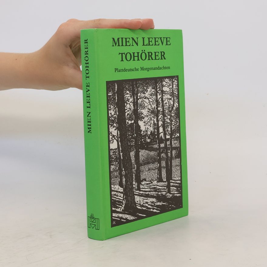 Johann Diedrich Bellmann Mien leeve Tohörer