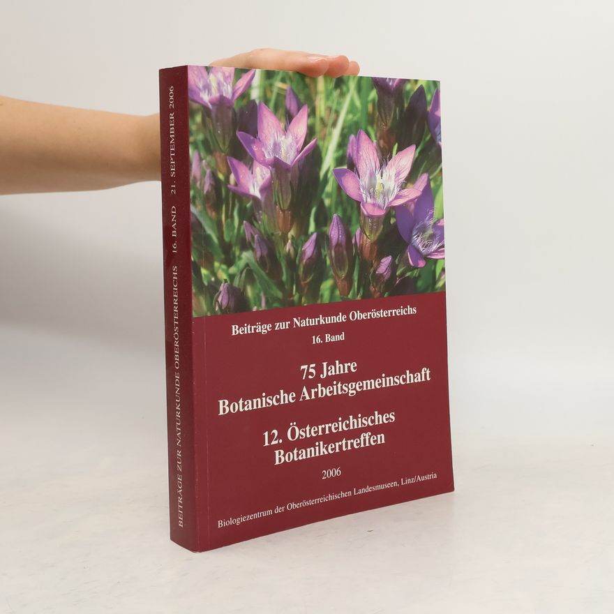 Autorenkollektiv 75 Jahre Botanische Arbeitsgemeinschaft