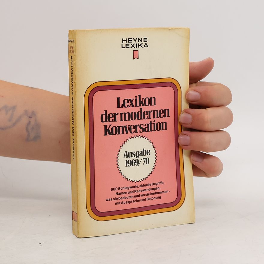 Autorenkollektiv Lexikon der modernen Konversation. Ausgabe 1969/70