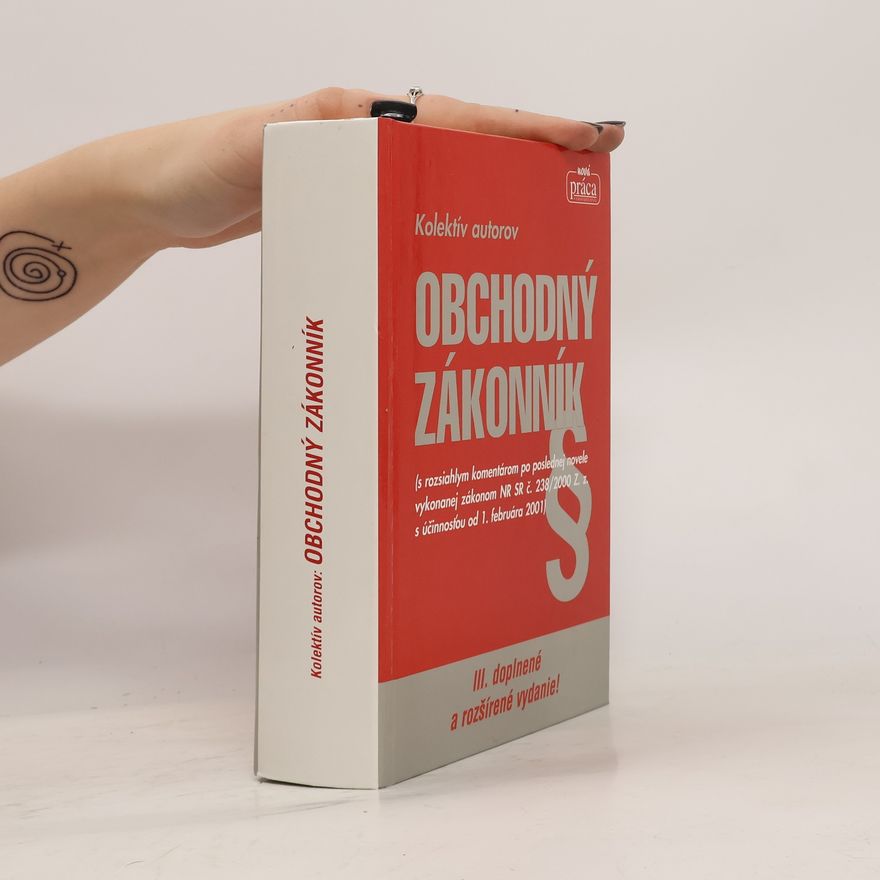 Kolektiv autorů Obchodný zákonník