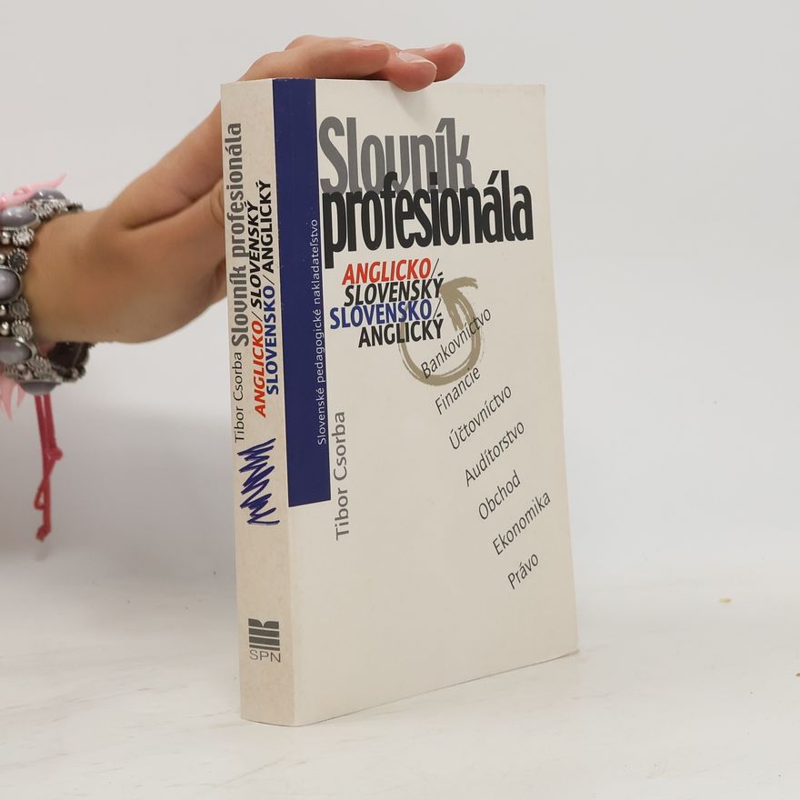 Tibor Csorba Slovník profesionála