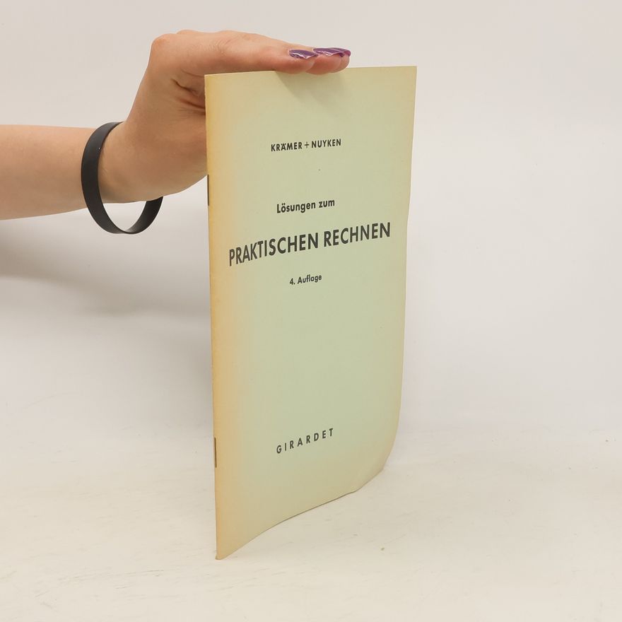 Autorenkollektiv Lösungen zum praktischen Rechnen
