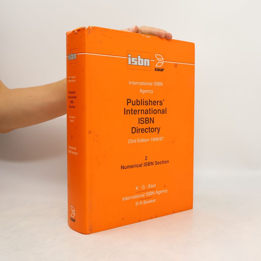 Autorenkollektiv Publishers' international ISBN directory. Vol. 1, Geographical section