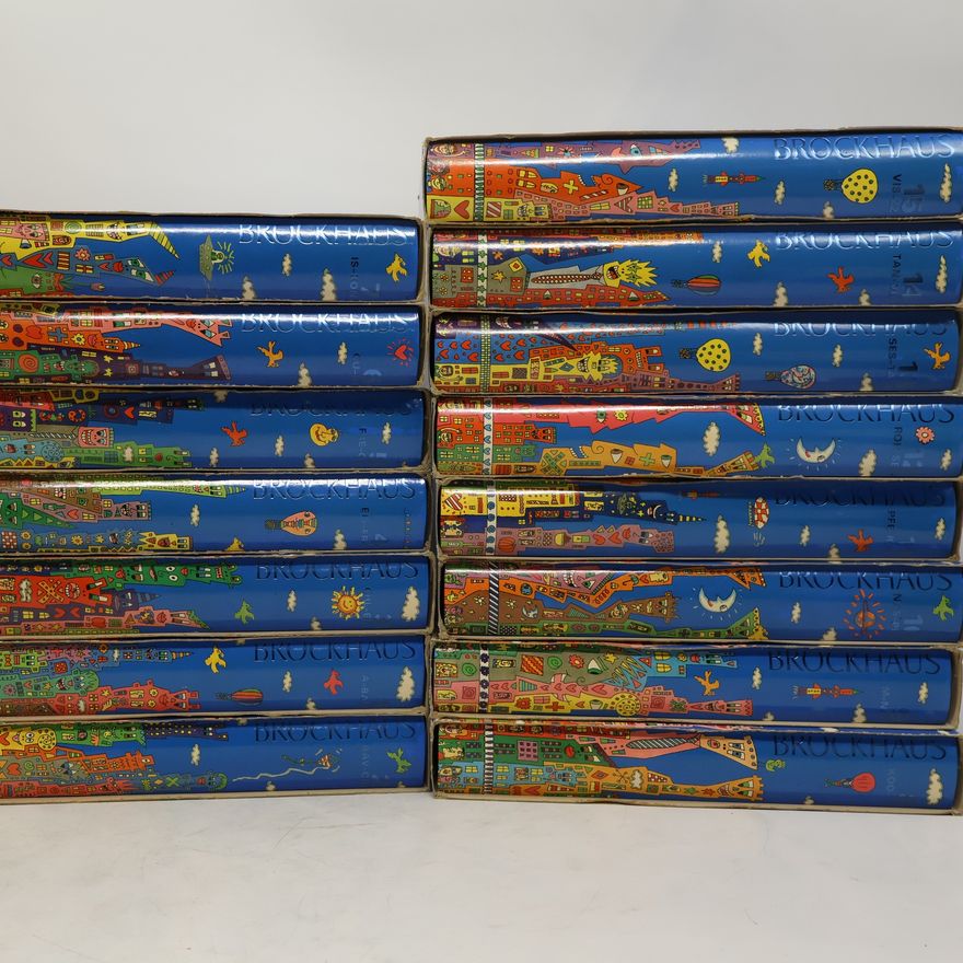James Rizzi Der Brockhaus in Fünfzehn Bänden, James Rizzi ars mundi Exklusiv-Edition