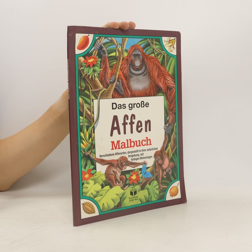Teresa Renau Das große Affen-Malbuch
