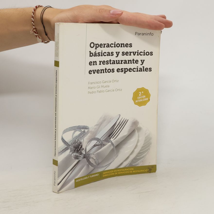 Pedro Pablo Gabrcía Ortiz Operaciones básicas y servicios en restaurante y eventos especiales
