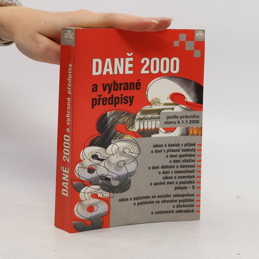 Various authors Daně 2000 a vybrané předpisy