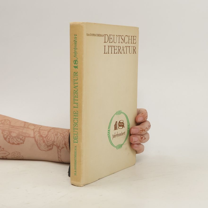 N.A. Shirmunskata Deutsche Literatur 18. Jahrhundert
