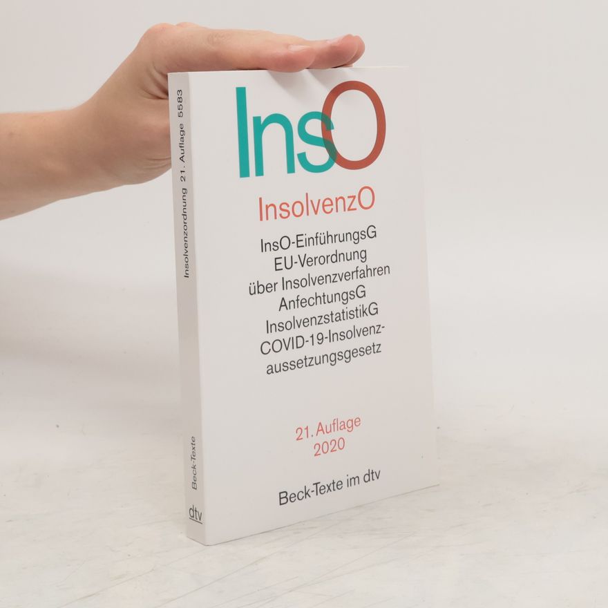 Kolektiv autorů Insolvenzordnung