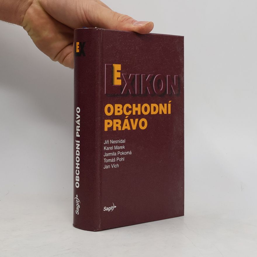 Jiří Nesnídal Lexikon. Obchodní právo