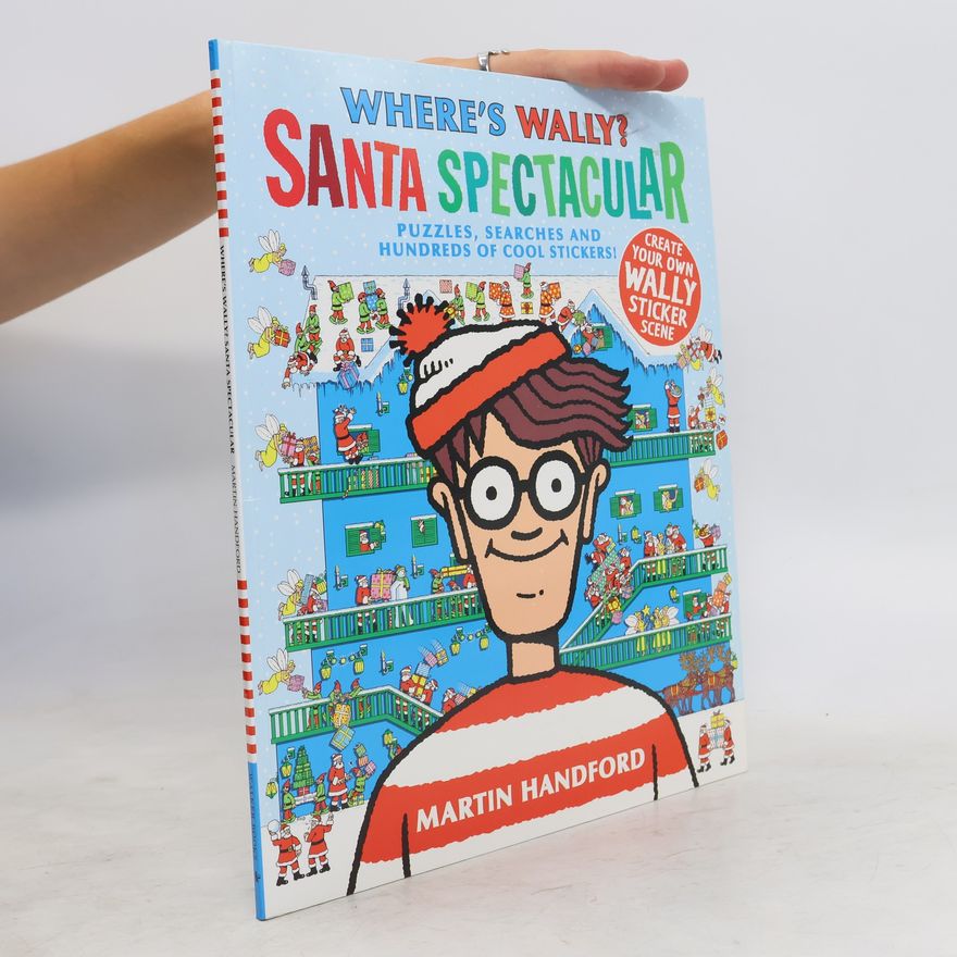 Martin Handford Where's Wally? Santa Spectacular - Sticker Book. Sticker Book