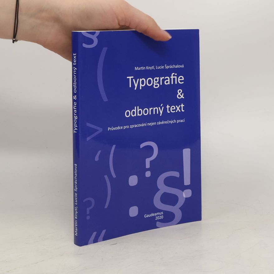 Martin Knytl Typografie & odborný text