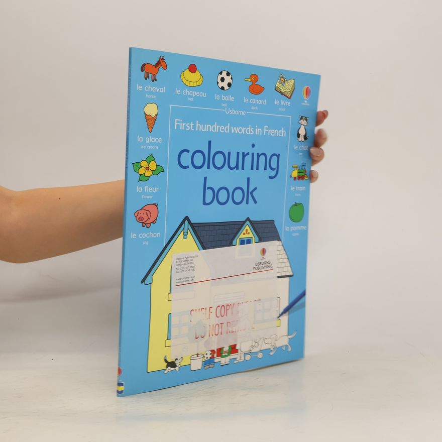 Heather Amery First 100 Words in French Colouring Book