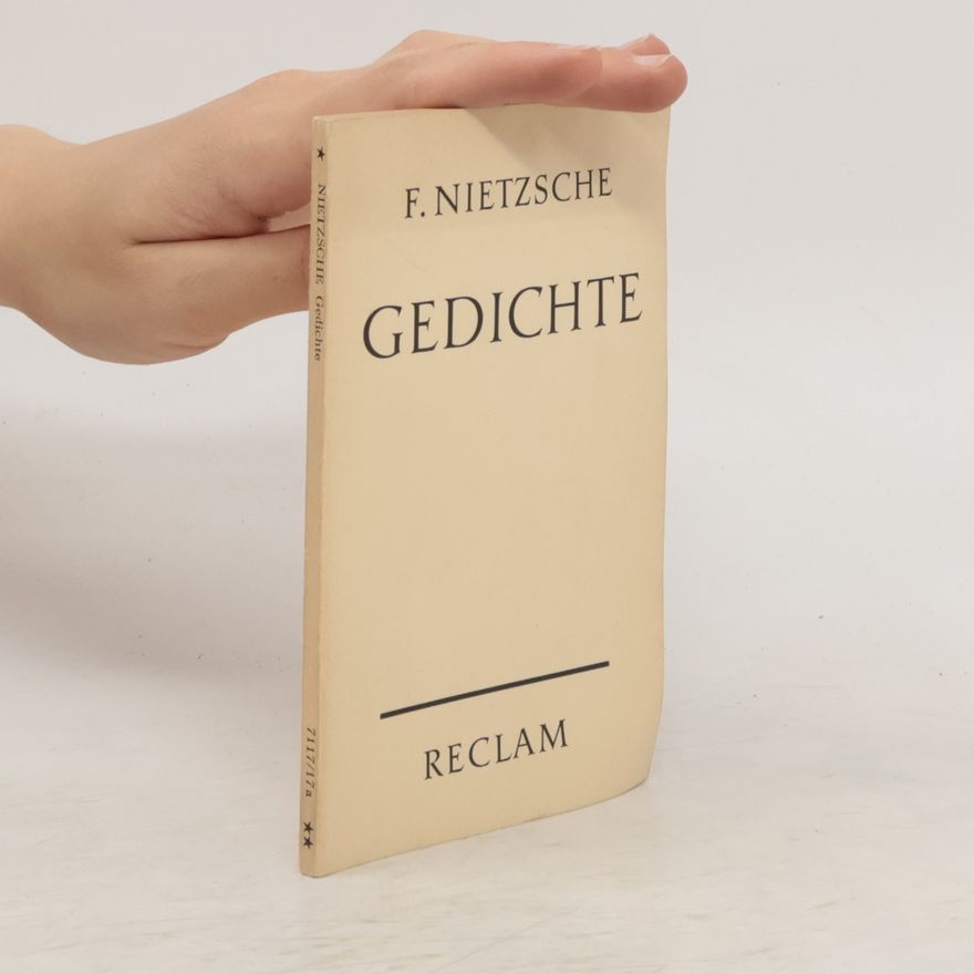 Friedrich Nietzsche Gedichte