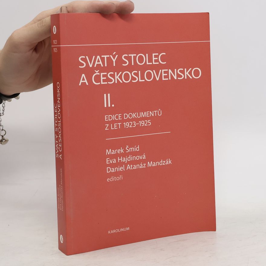 Marek Šmíd Svatý stolec a Československo II.