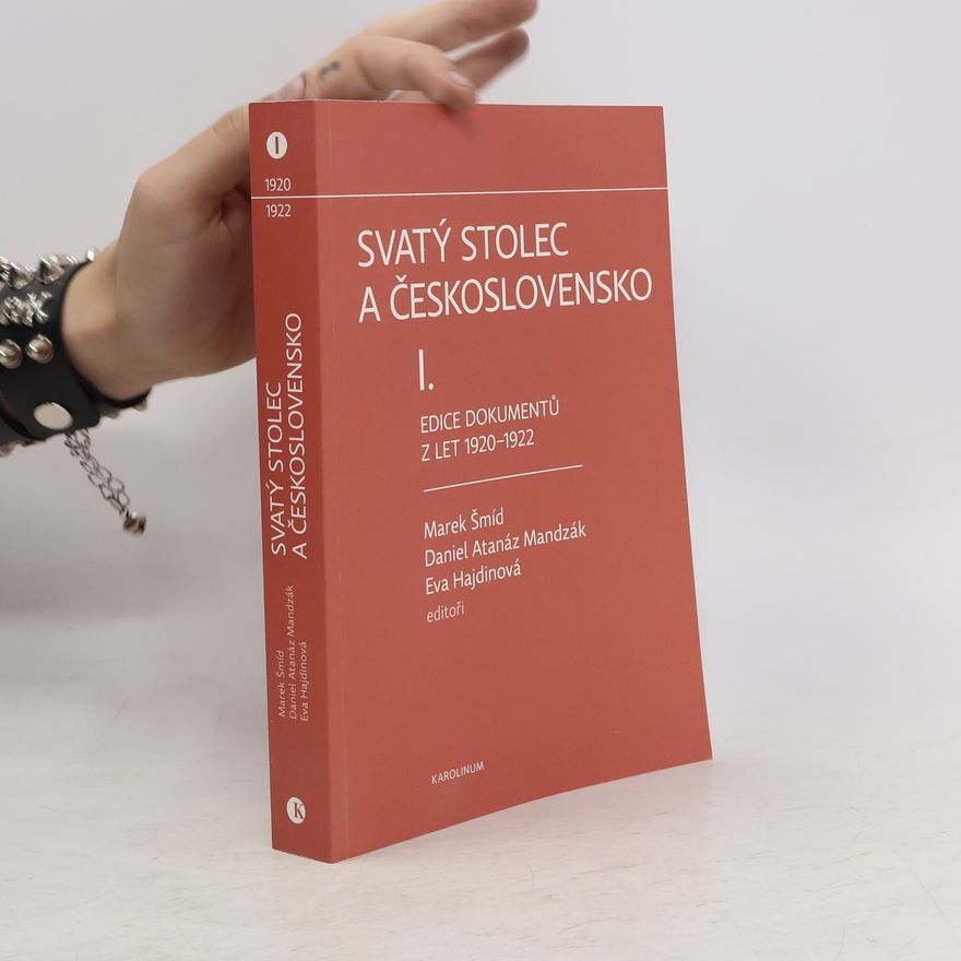 Marek Šmíd Svatý stolec a Československo I.