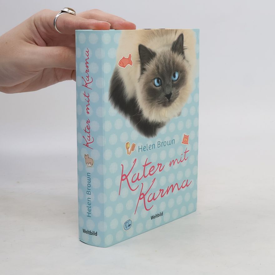 Helen Brown Kater mit Karma