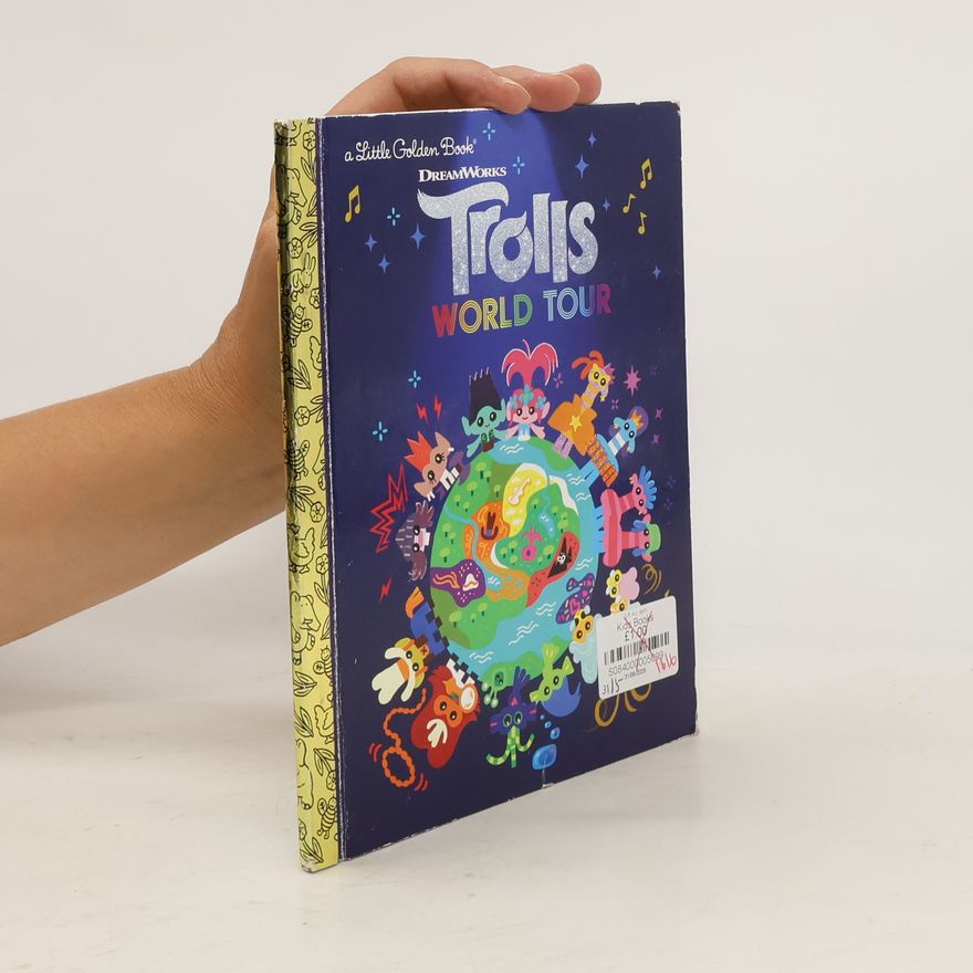 Dave Lewman Trolls World Tour Little Golden Book
