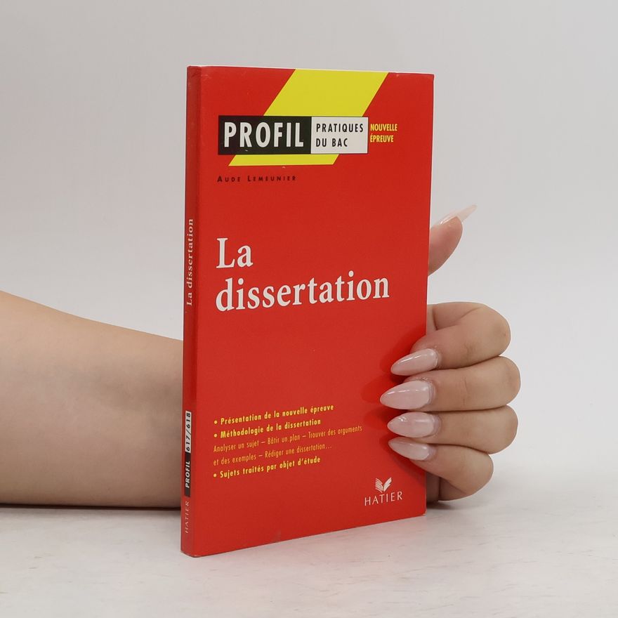 Aude Lemeunier La dissertation