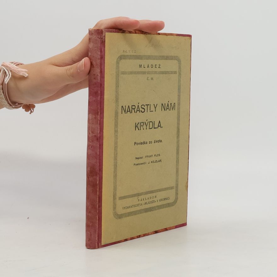 František Flos Narástly nám krýdla