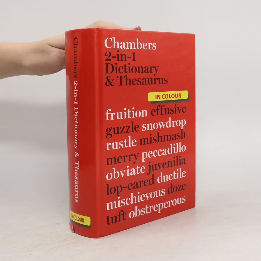 Vicky Aldus Chambers 2-in-1 Dictionary & Thesaurus