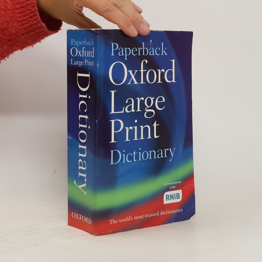 Oxford Dictionaries Paperback Oxford Large Print Dictionary