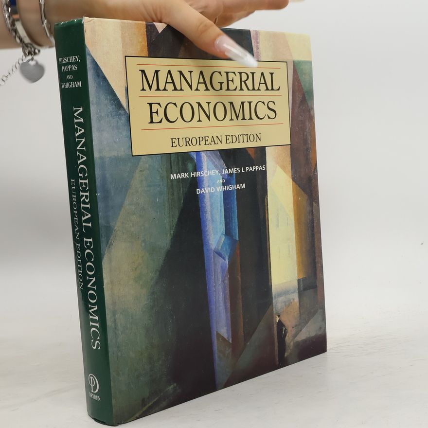 Mark Hirschey Managerial Economics