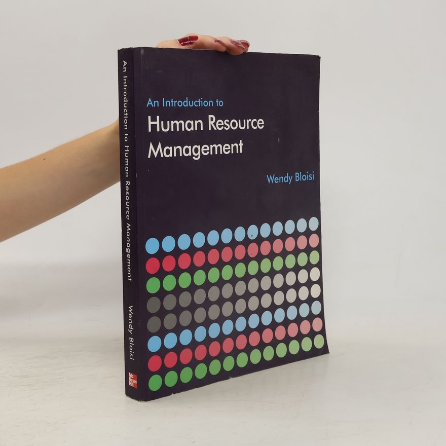 Wendy Bloisi An introduction to human resource management