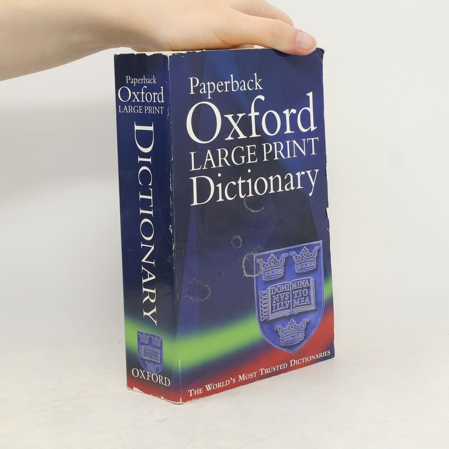 Julia Elliott Paperback Oxford large print dictionary