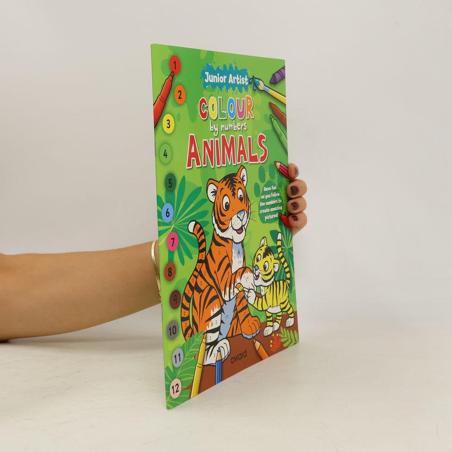 Award Publications Ltd Junior Artist Colour By Numbers: Animals