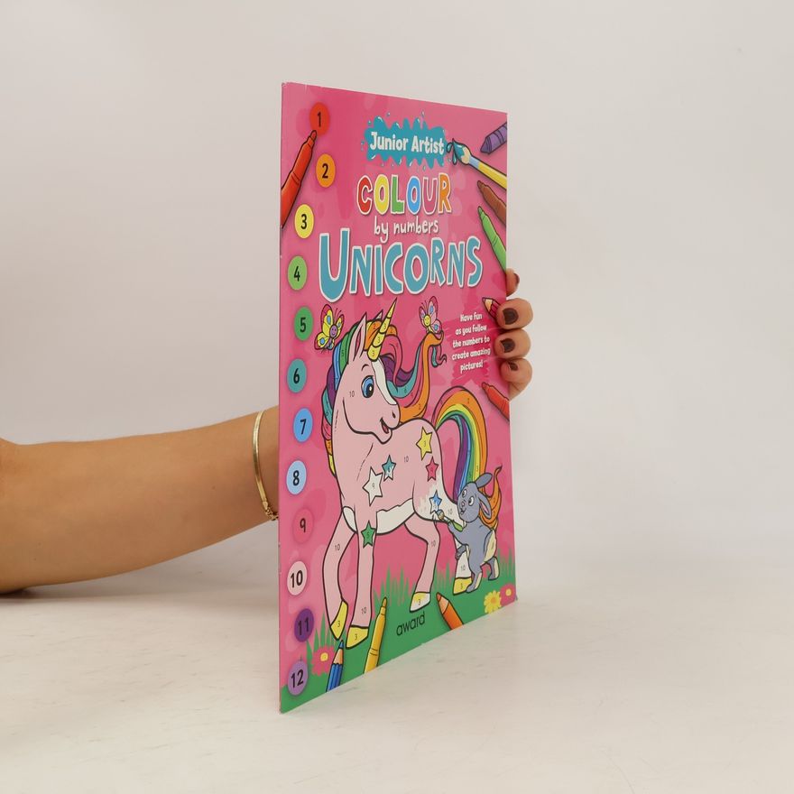Award Publications Ltd Junior Artist Colour By Numbers: Unicorns