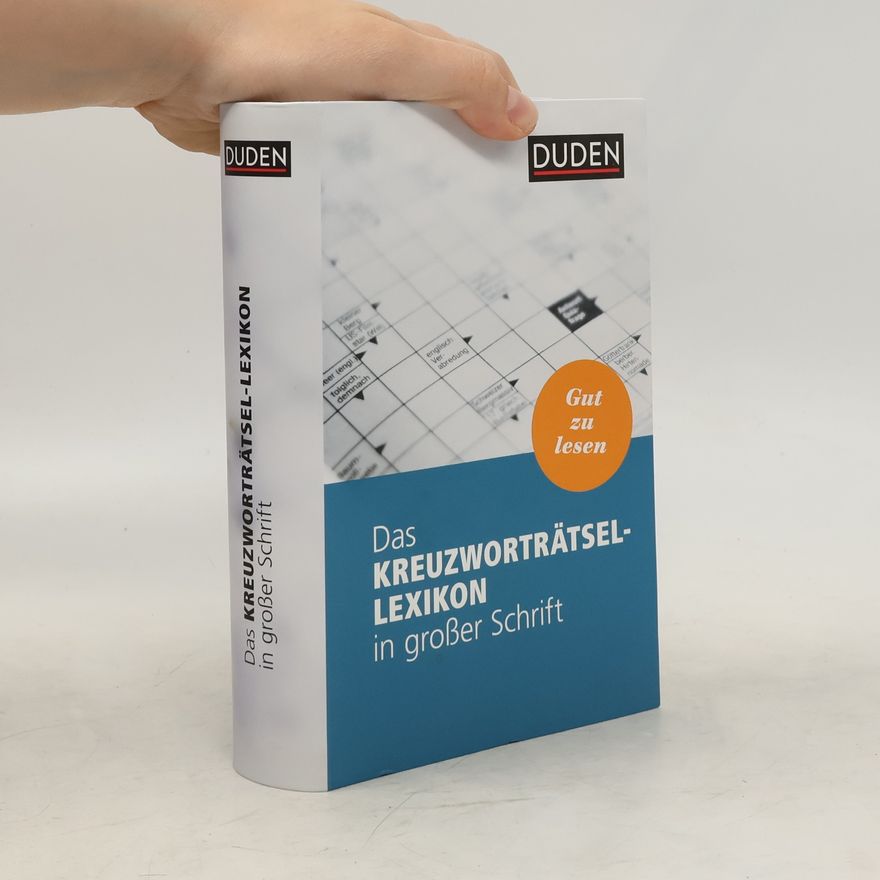 Collectif d'auteurs Duden, das Kreuzworträtsel-Lexikon in großer Schrift