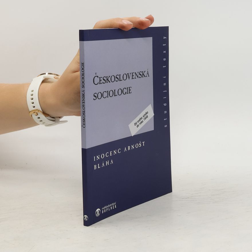 Arnošt Inocenc Bláha Československá sociologie