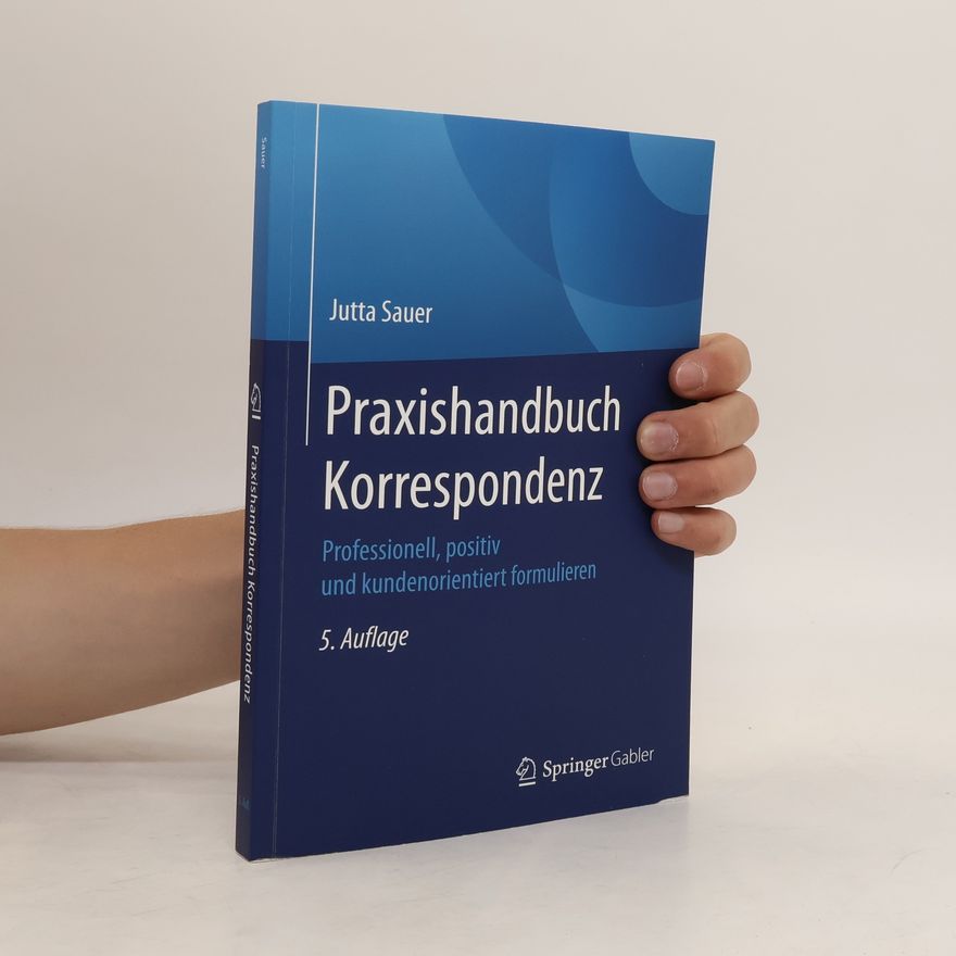 Jutta Sauer Praxishandbuch Korrespondenz