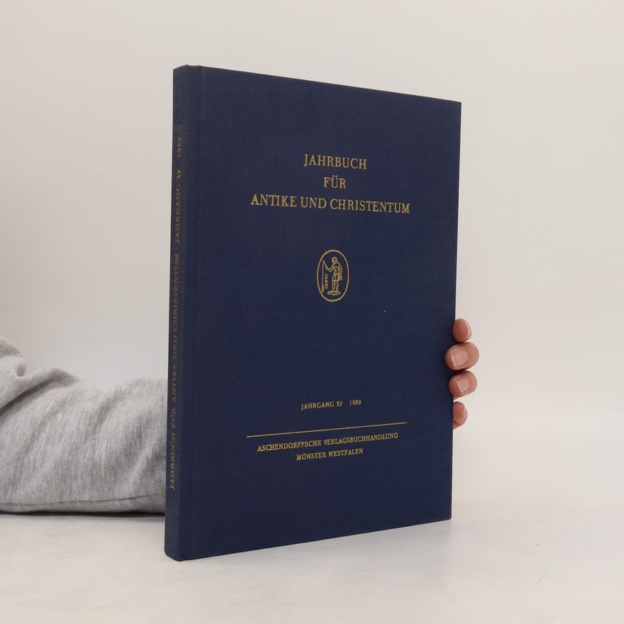 Autores varios Jahrbuch für Antike und Christentum 32/1989