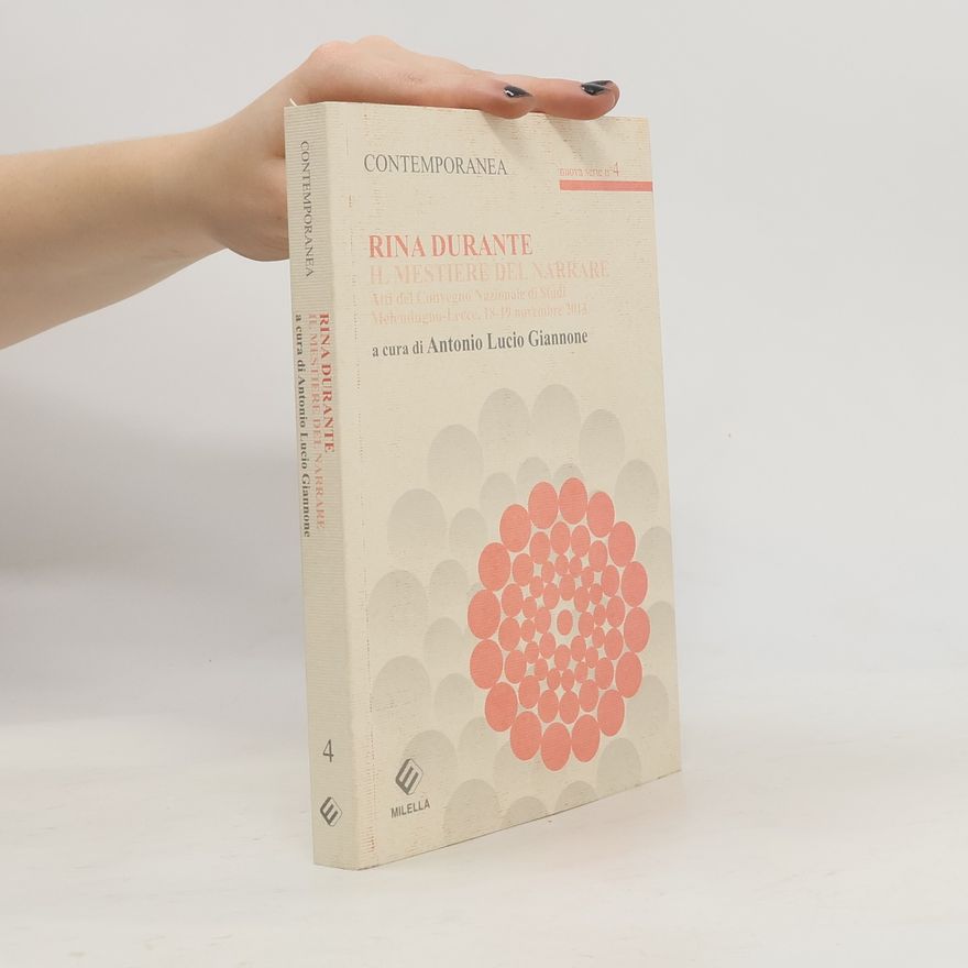 A. L. Giannone Rina Durante. Il mestiere del narrare