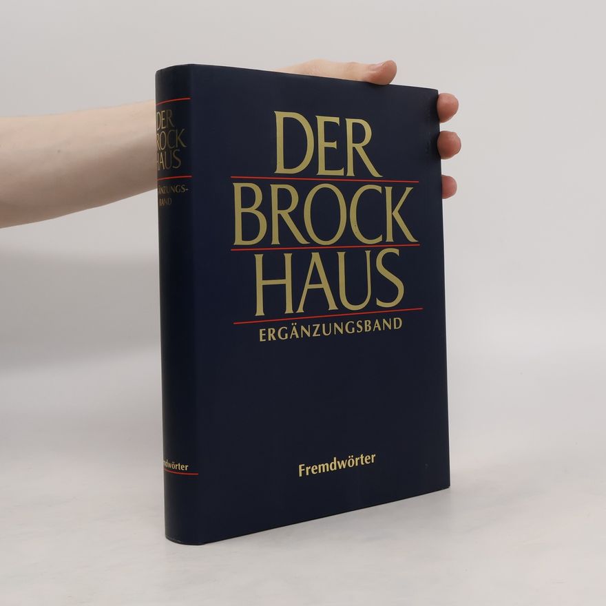 Kolektiv autorů Brockhaus - Ergänzungsband: Fremdwörter