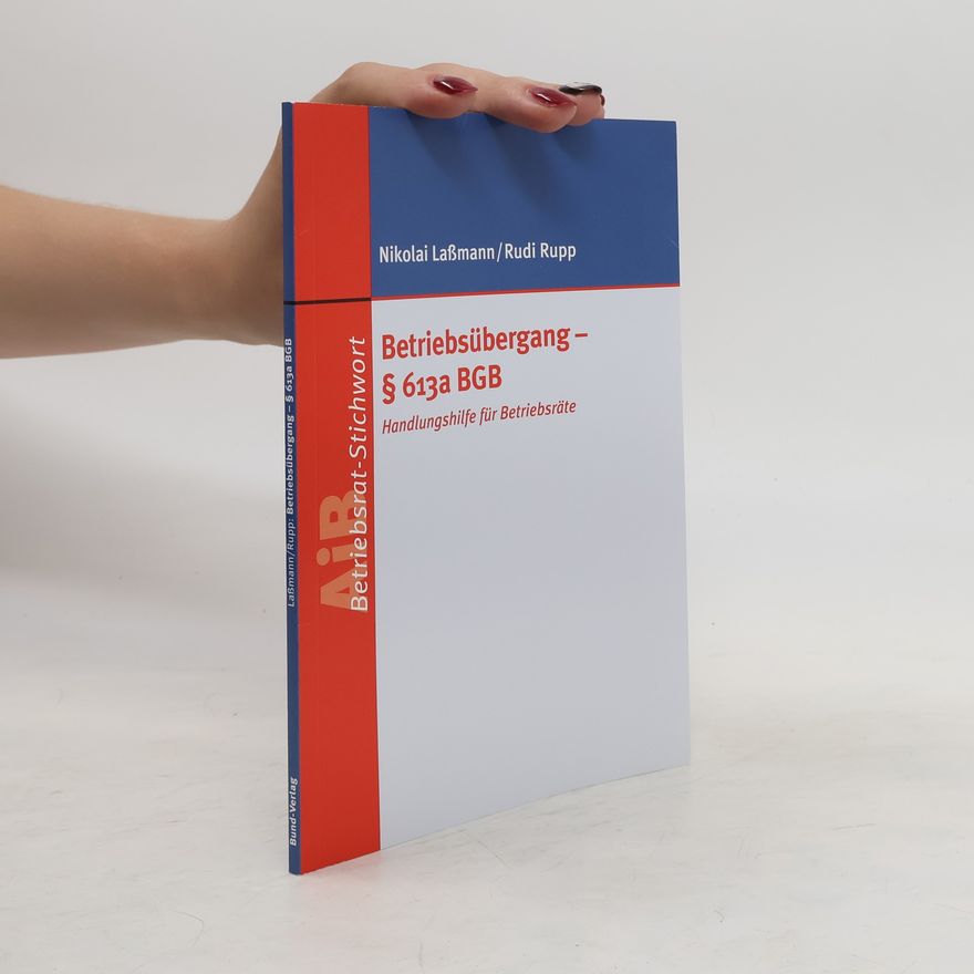 Nikolai Laßmann Betriebsübergang - § 613a BGB