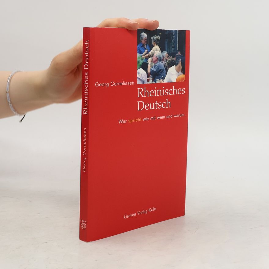 Georg Cornelissen Rheinisches Deutsch