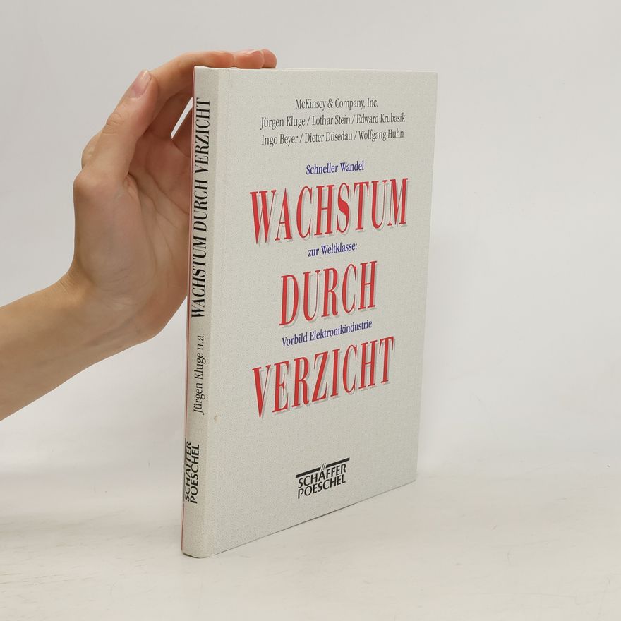 Jürgen Kluge Wachstum durch Verzicht