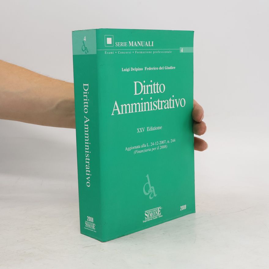Federico Del Giudice Diritto amministrativo