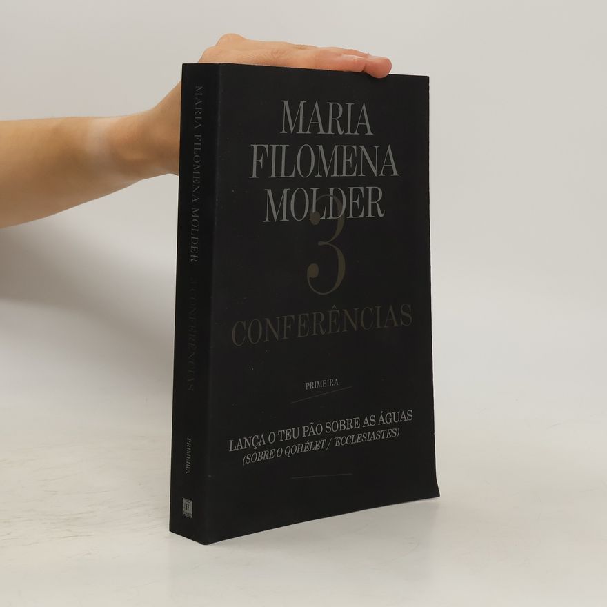 Maria Filomena Molder Três conferências