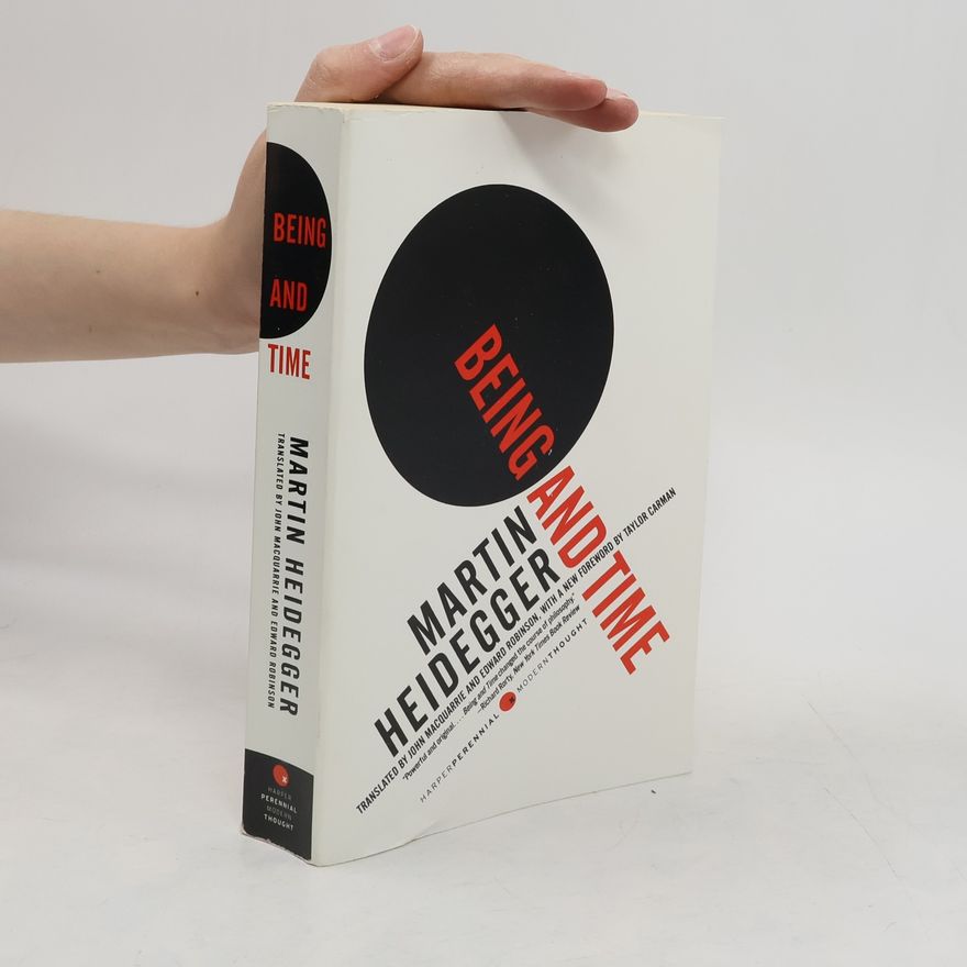 Martin Heidegger Being and Time