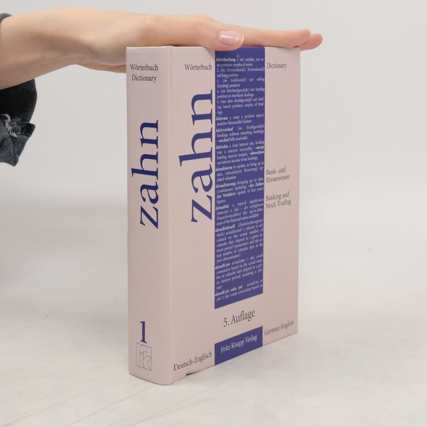 Autorenkollektiv Wörterbuch für das Bank- und Börsenwesen