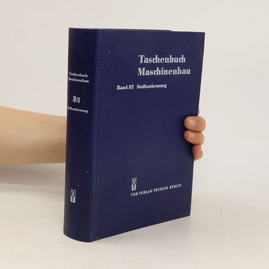 Kolektív autorov Taschenbuch Maschinenbau. Band 3/I