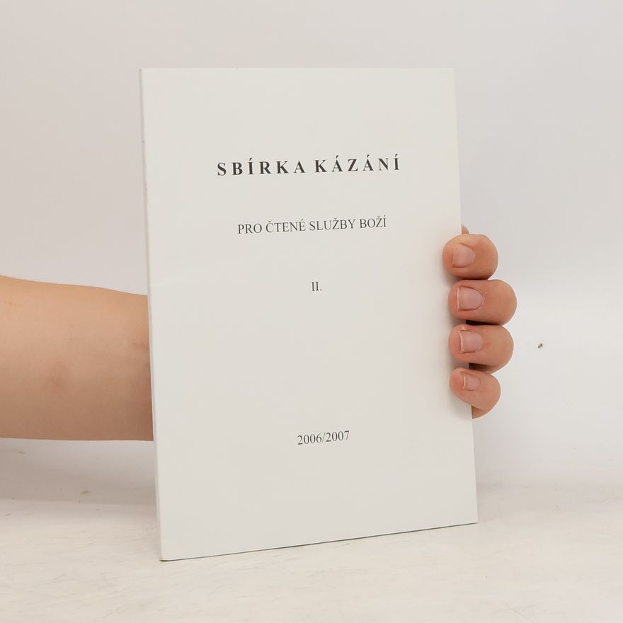 Collectif d'auteurs Sbírka kázání pro čtené služby boží